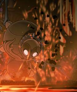 A giant boss in Hollow Knight Silksong